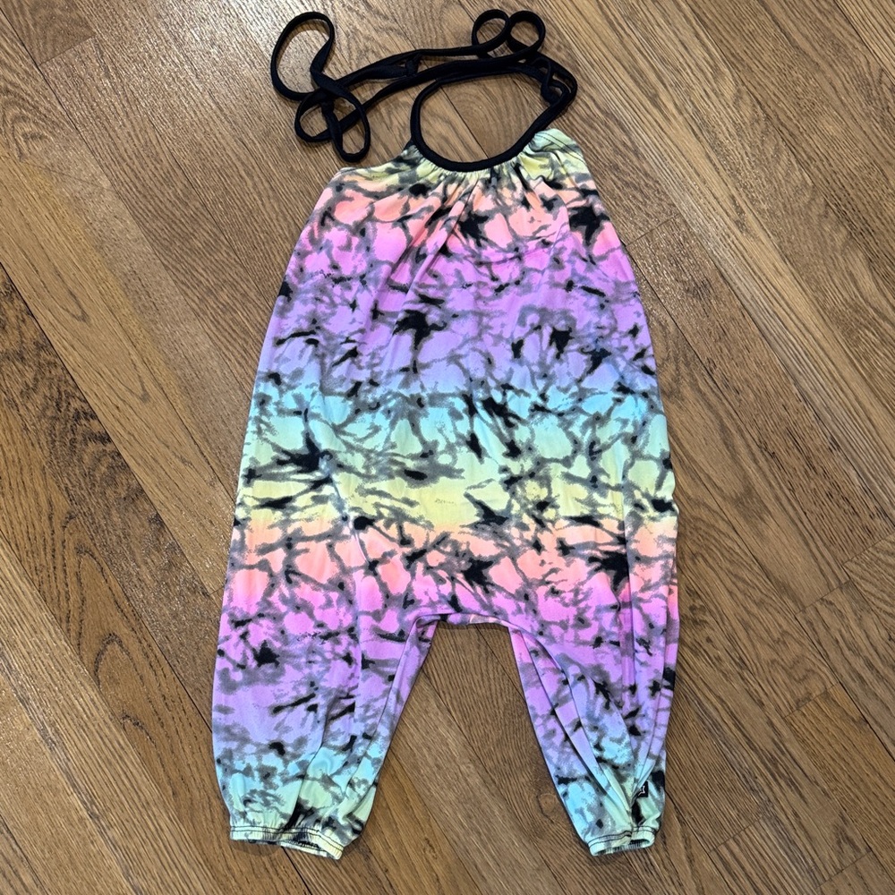 Pixielane Colorful Tie-Dye Jumpsuit 2/3T LIKE NEW